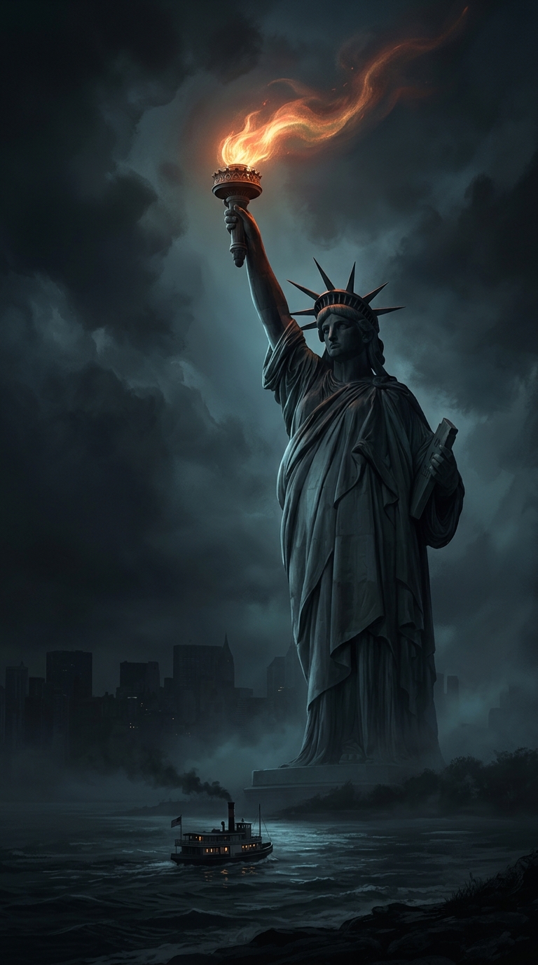 If you traveled back to the year the Statue of Liberty was unveiled, you’d be shocked to see its original color.