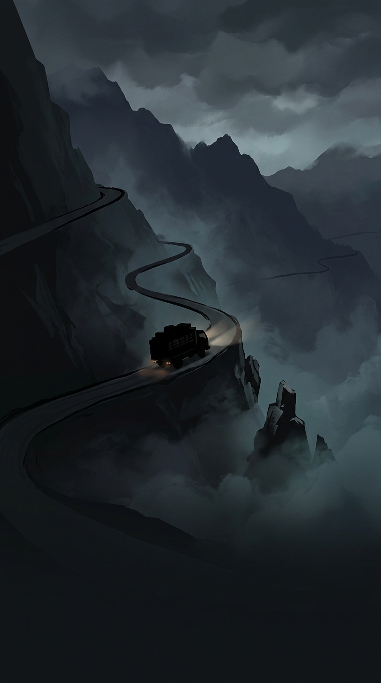 Highest paved international road in the world is nestled in the mountains of Bolivia and is so fundamentally terrifying it claims dozens of vehicles a year.