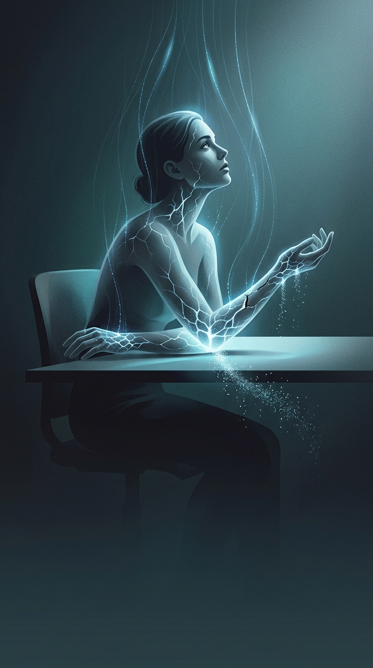 Why do dermatologists constantly warn office workers that they might be aging their skin while sitting inside?