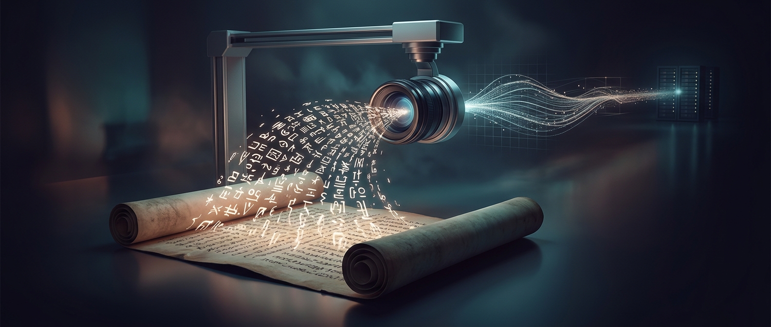 Optical character recognition converts images into text