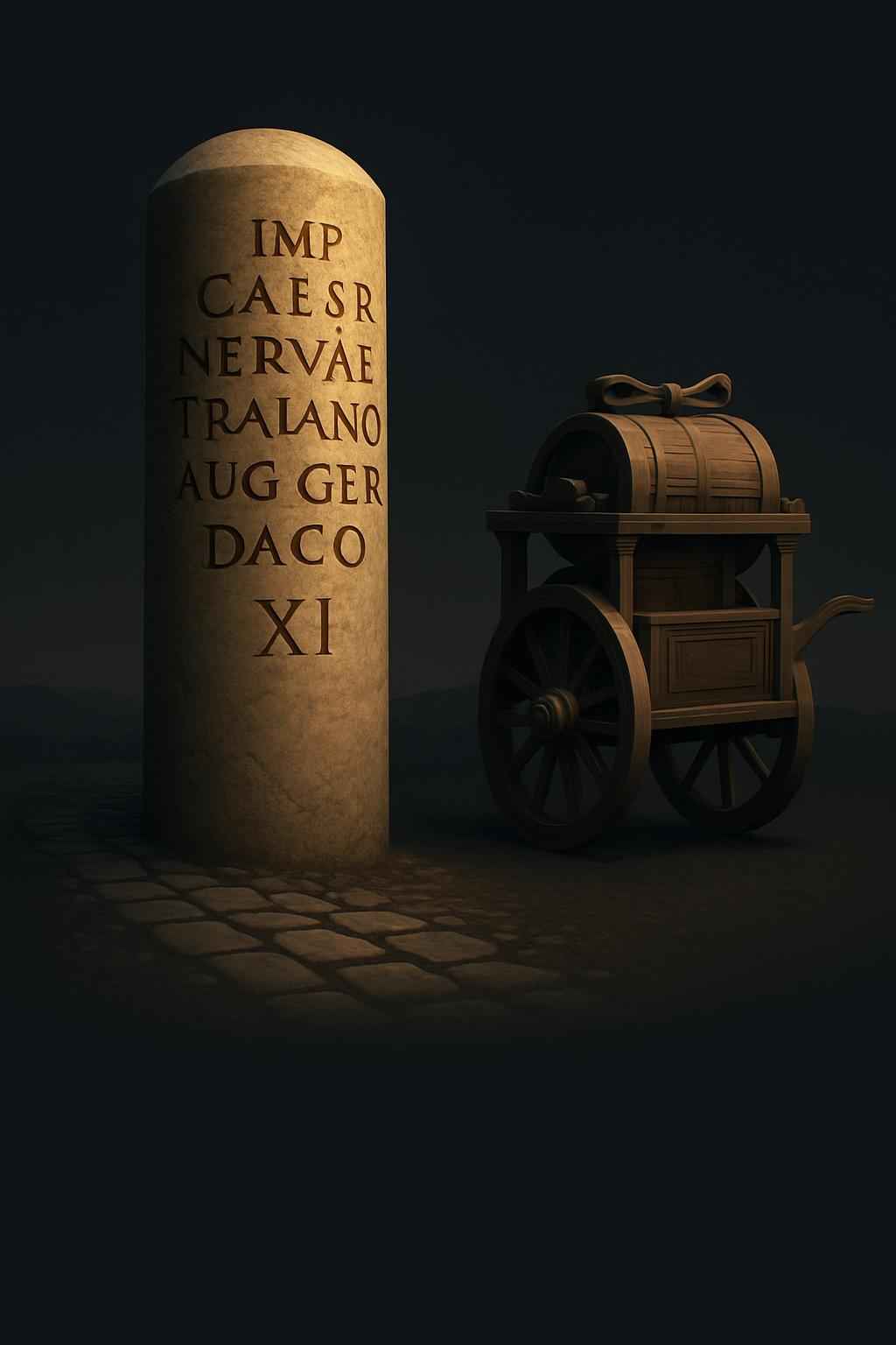 Centuries before GPS, ancient Romans carved milestones naming the emperor and exact distances to Rome.