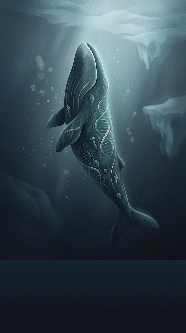 Bowhead whales possess specialized genetic mutations that make them practically immune to cancer, allowing them to live for over two centuries in the freezing Arctic waters.