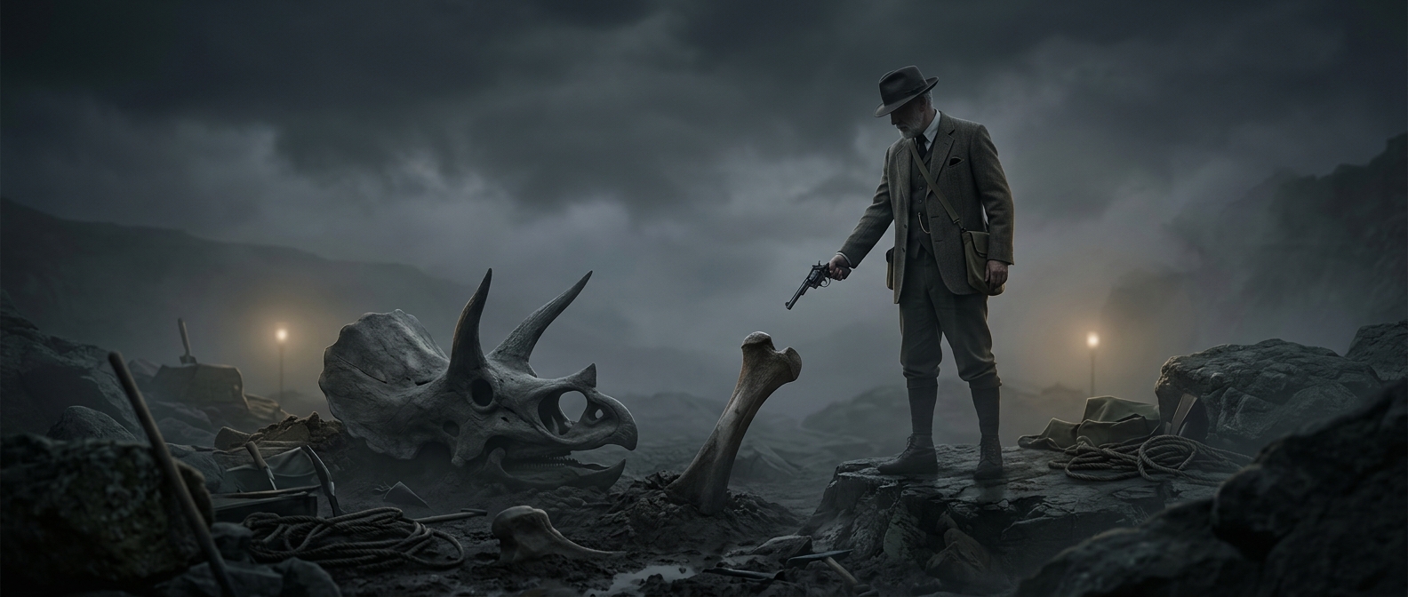 Why tomb raiding ends with dinosaur gunfights