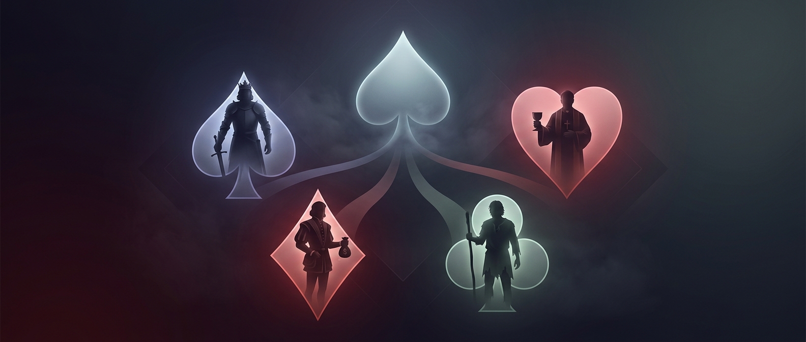What card suits once said about medieval society