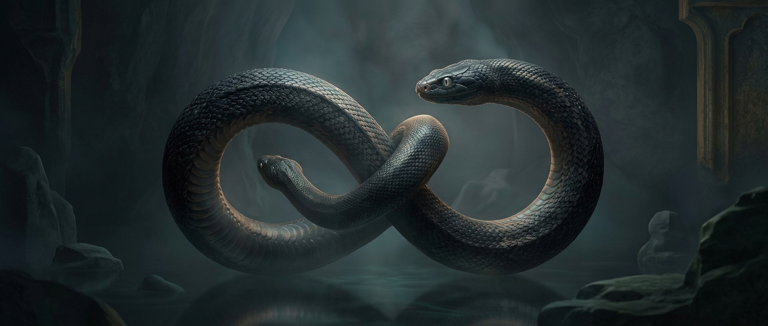 Amphisbaena is a weird snake with heads at both ends