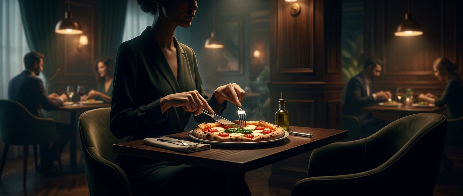 Why Brazilians eat pizza with a knife and fork