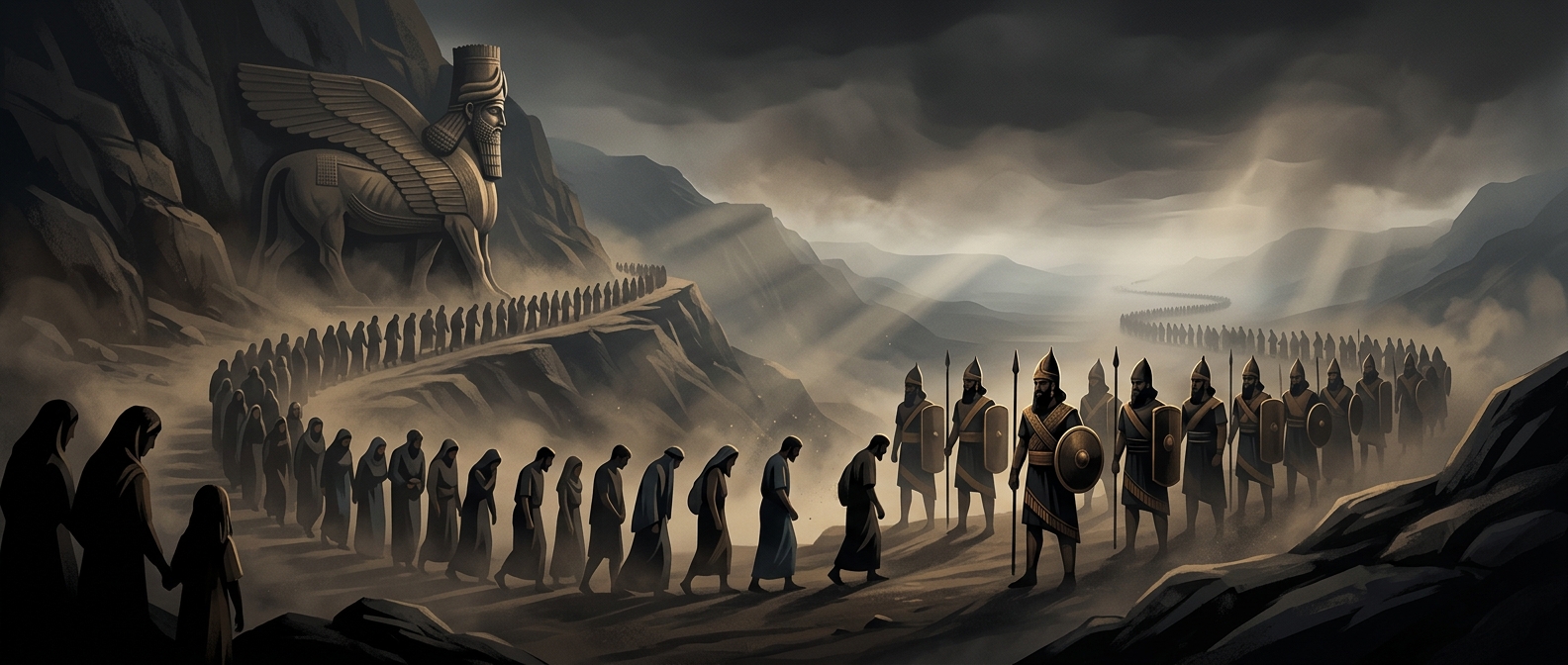 Tiglath-Pileser III crushed revolts via mass deportation