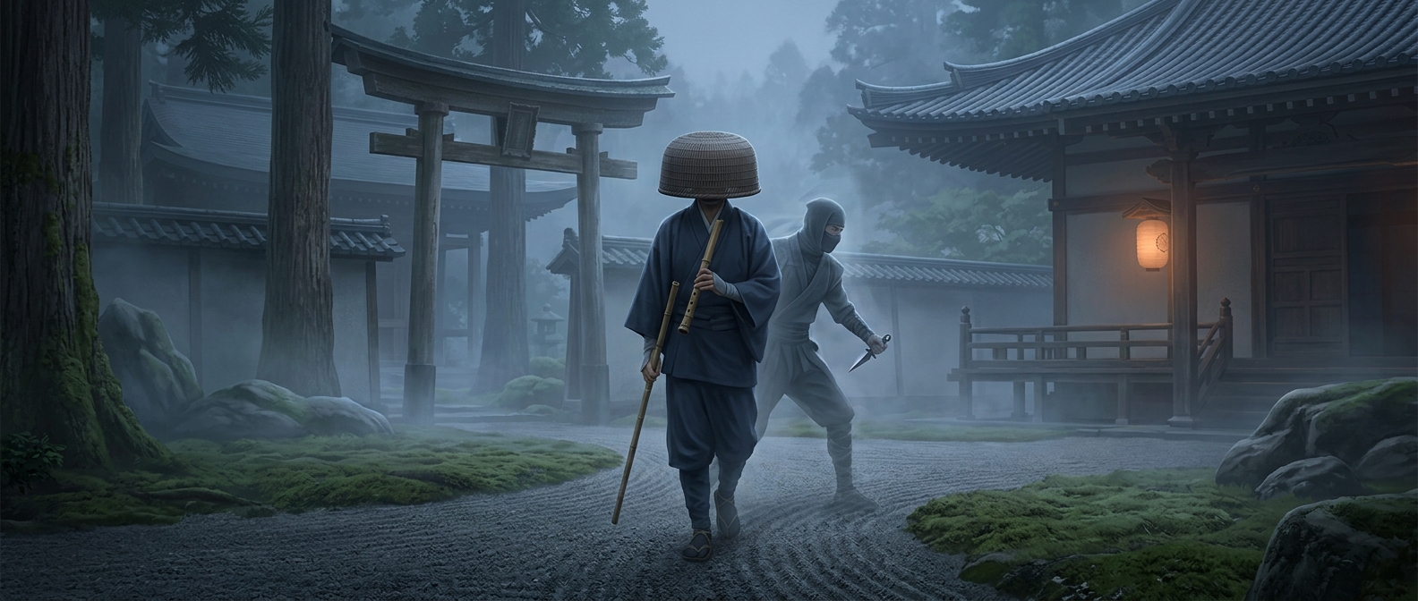 Japan's spies sometimes posed as wandering monks