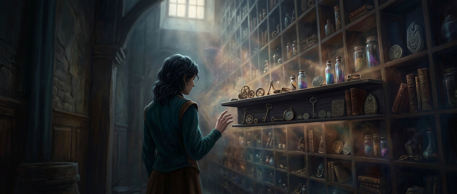 Hours are wasted organizing a single shelf of trinkets