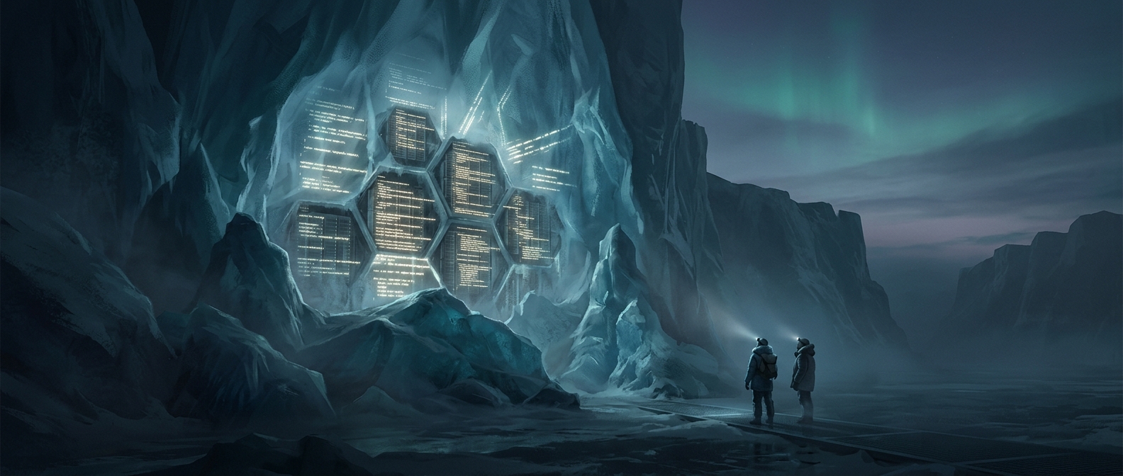 Open-source code is buried in an Arctic coal mine