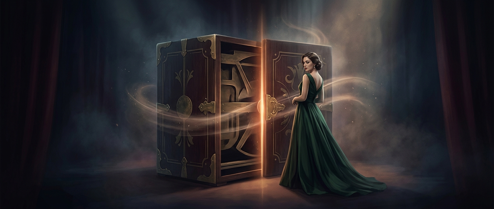 Sawing women in half started as a box trick