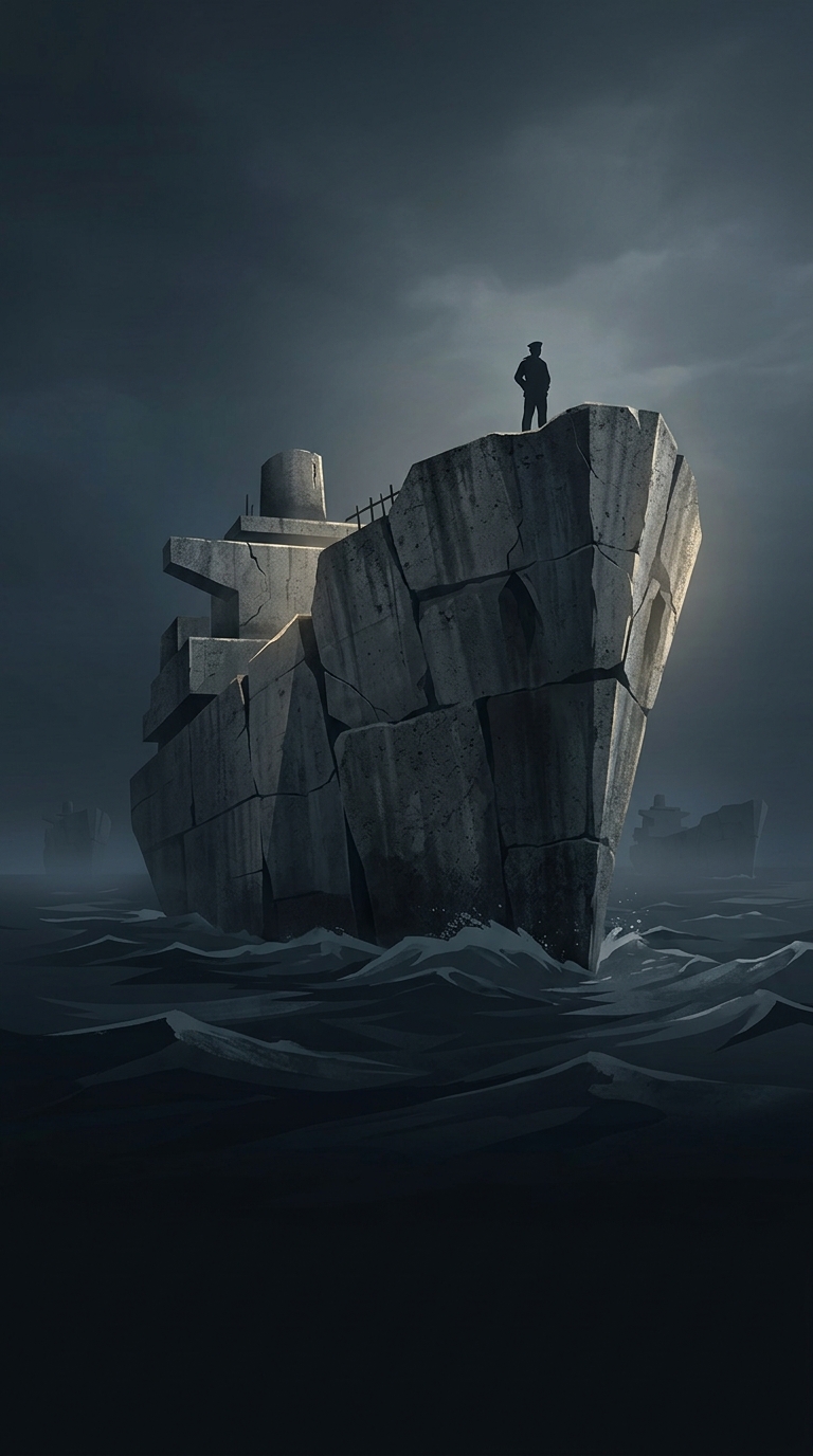 During World War II, the United States military built an entire fleet of cargo ships out of reinforced concrete because traditional steel was in extremely short supply.