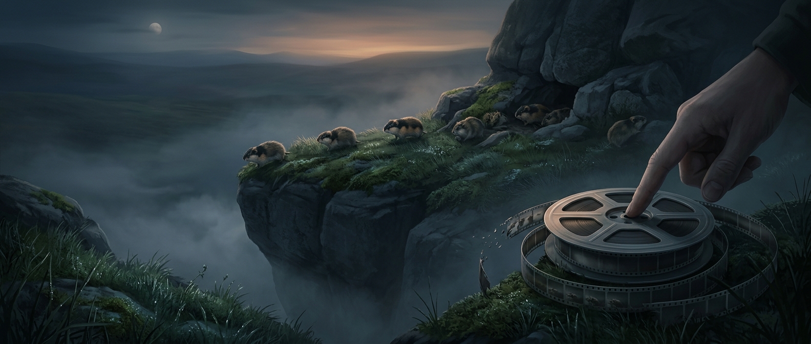 The lemming suicide myth was staged