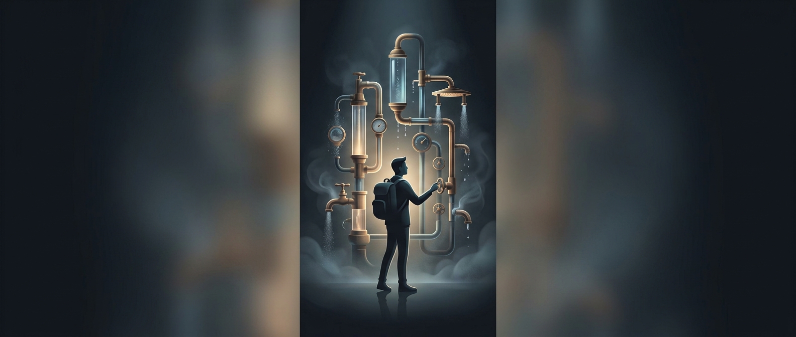 Navigating bizarre bathroom fixtures
