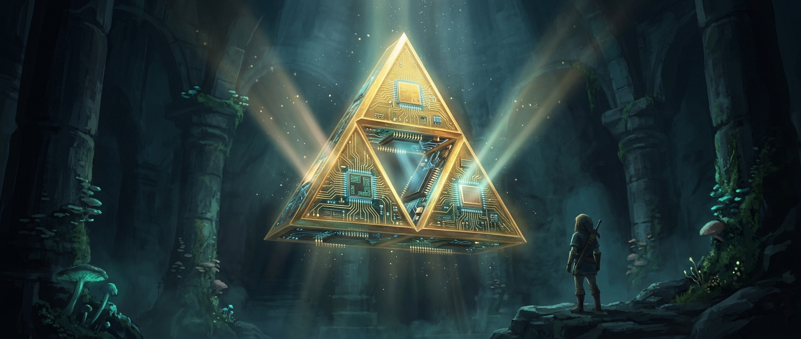 У Zelda мог быть киберпанк-сюжет с микрочипами