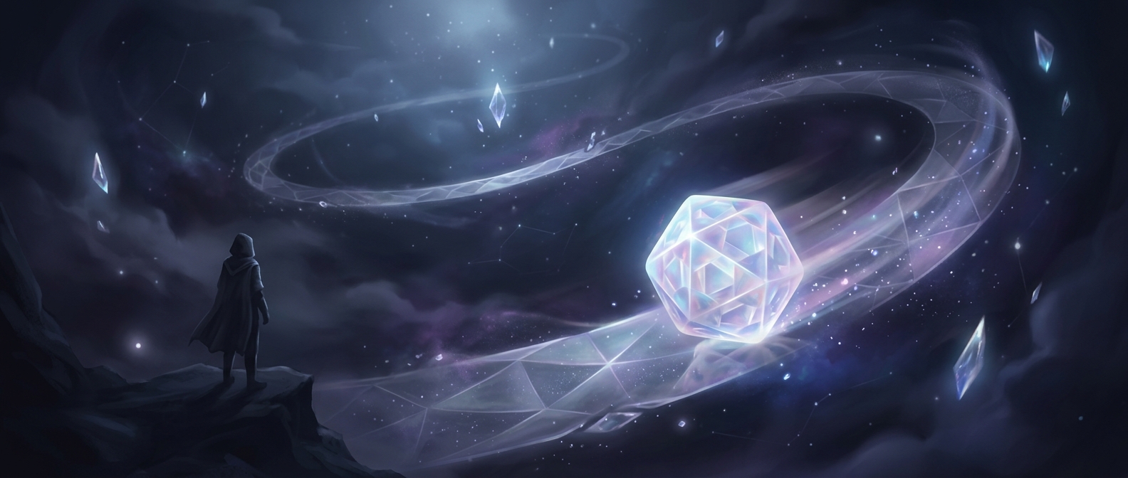 Why a hundred-sided die takes forever to stop