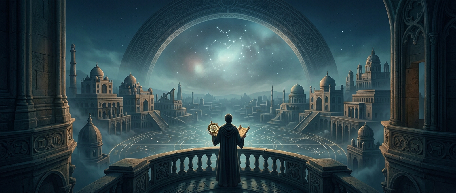Ninth house oversees expansive esoteric dogmas