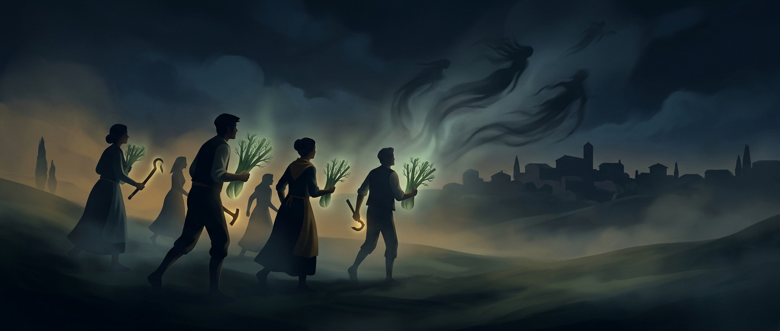 Italian peasants battled witches with fennel stalks
