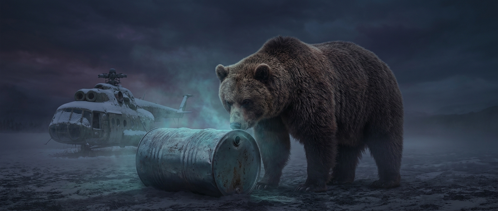 Why Russian bears sought out kerosene fumes