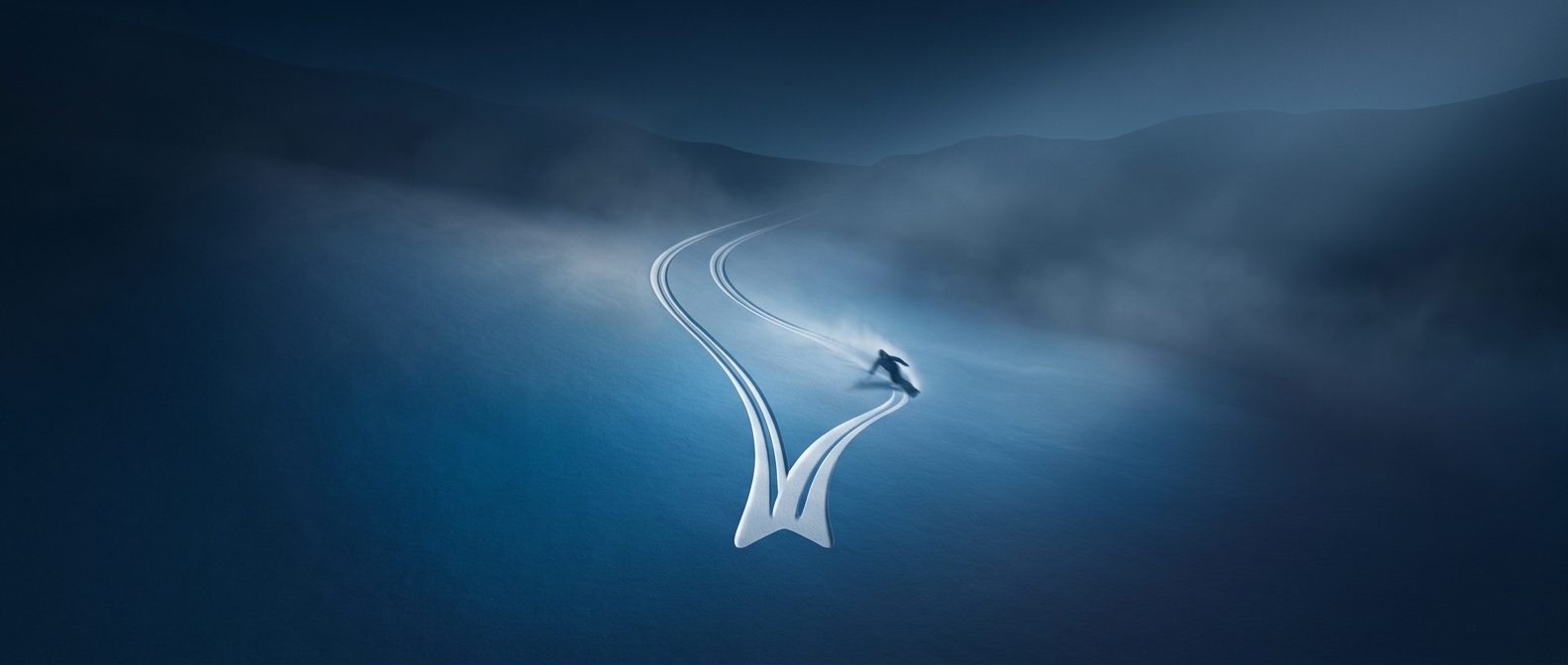Swallowtail snowboards feature a V-shaped rear notch