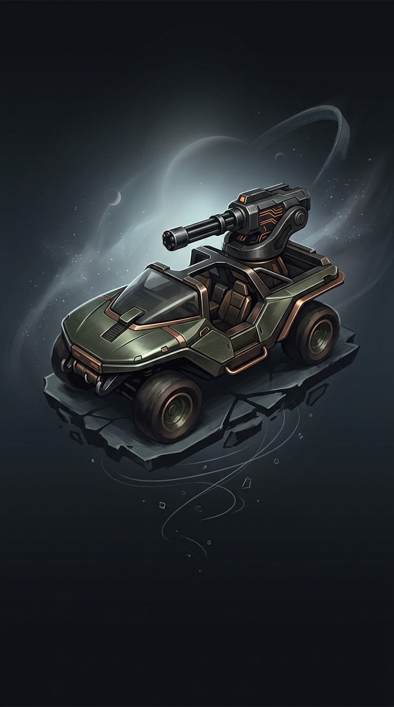 Культовый транспорт M12 Warthog из Halo изначально задумывался как гражданский внедорожник для совсем другой игры об исследовании мира-кольца до того, как Microsoft купила Bungie.