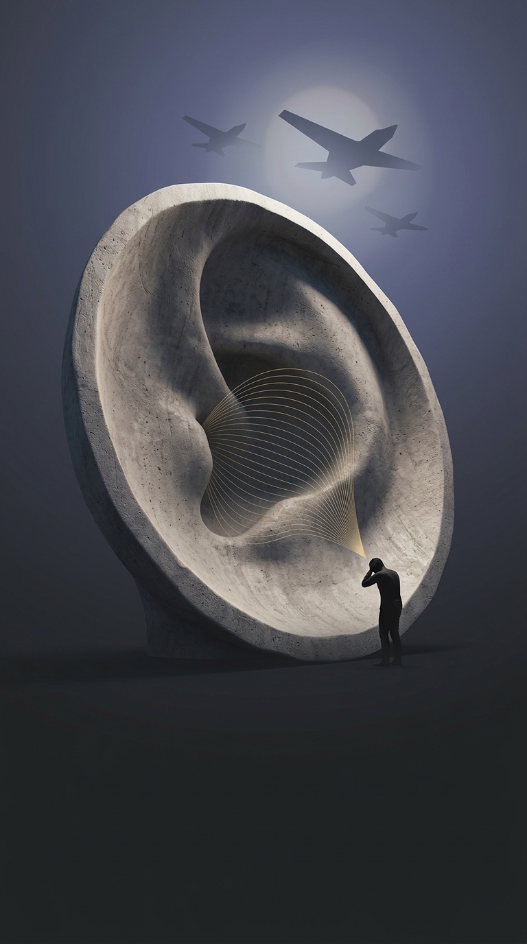 British military forces stationed along the coastline right before the invention of radar built massive, incredibly bizarre concrete structures known as acoustic mirrors to…