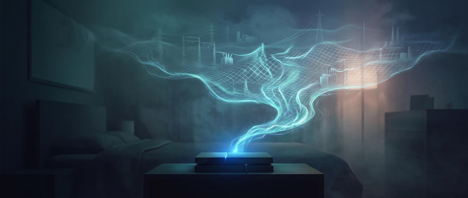 A paused game can use refrigerator-level power