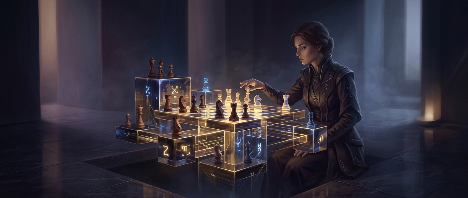 Эзотерики придумали шахматы на четырёх досках для игры с иными реальностями