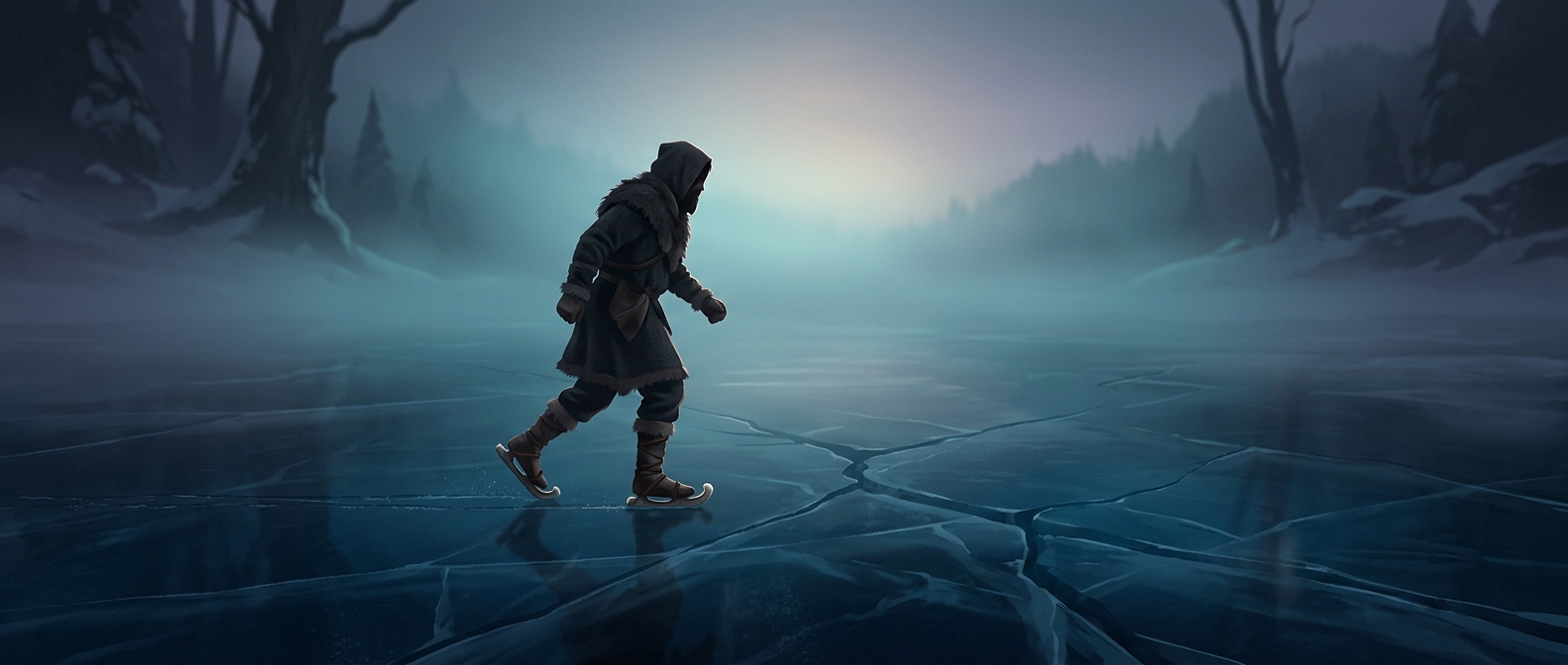 Ancient skates were made from animal bones