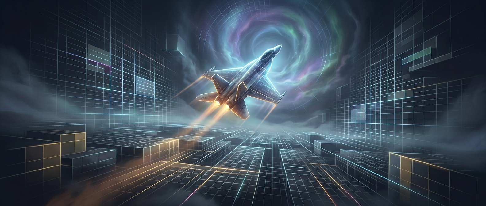 Excel 97 secretly contained a 3D flight simulator
