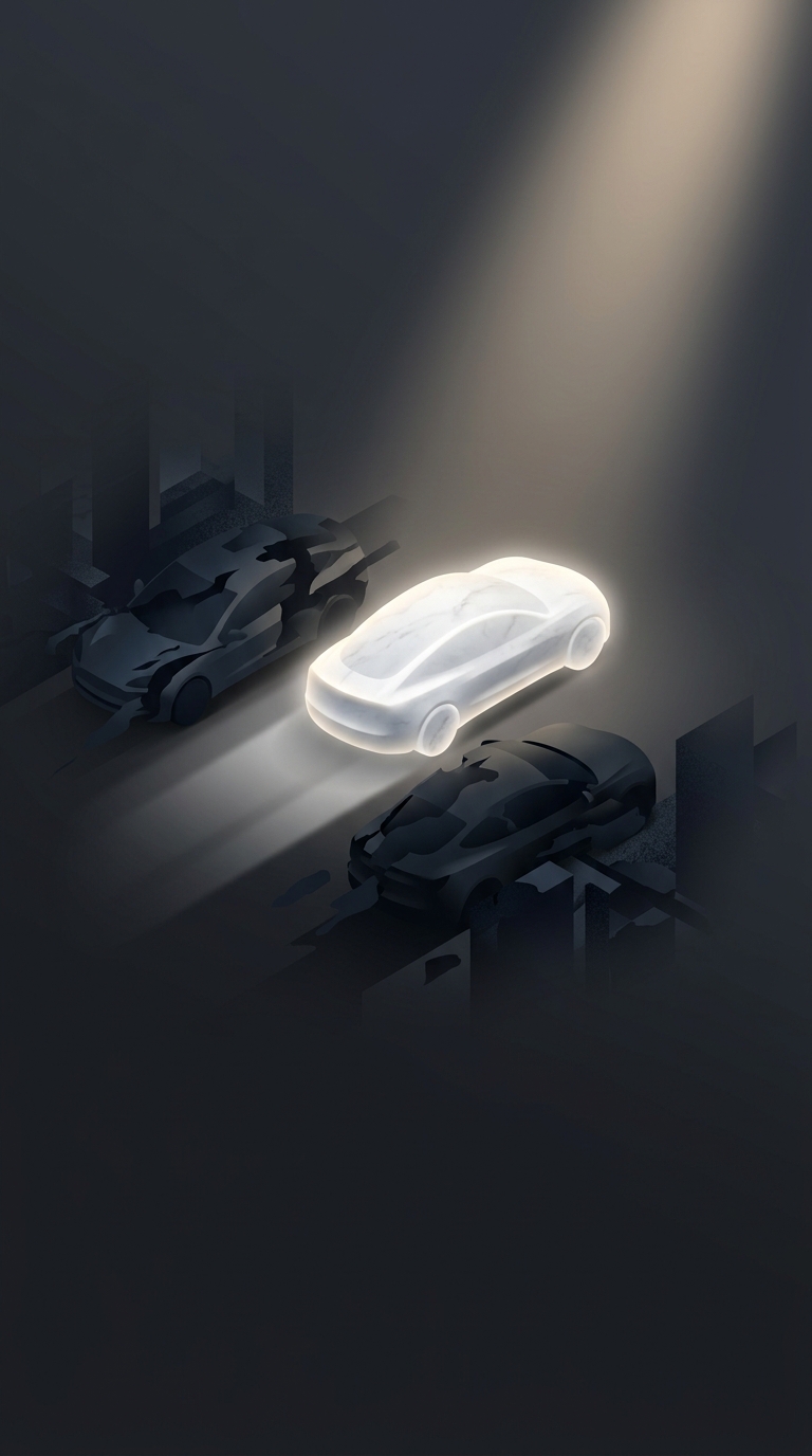Statistical studies consistently show that white cars are involved in significantly fewer accidents than vehicles painted in darker colors like black, blue, or grey.