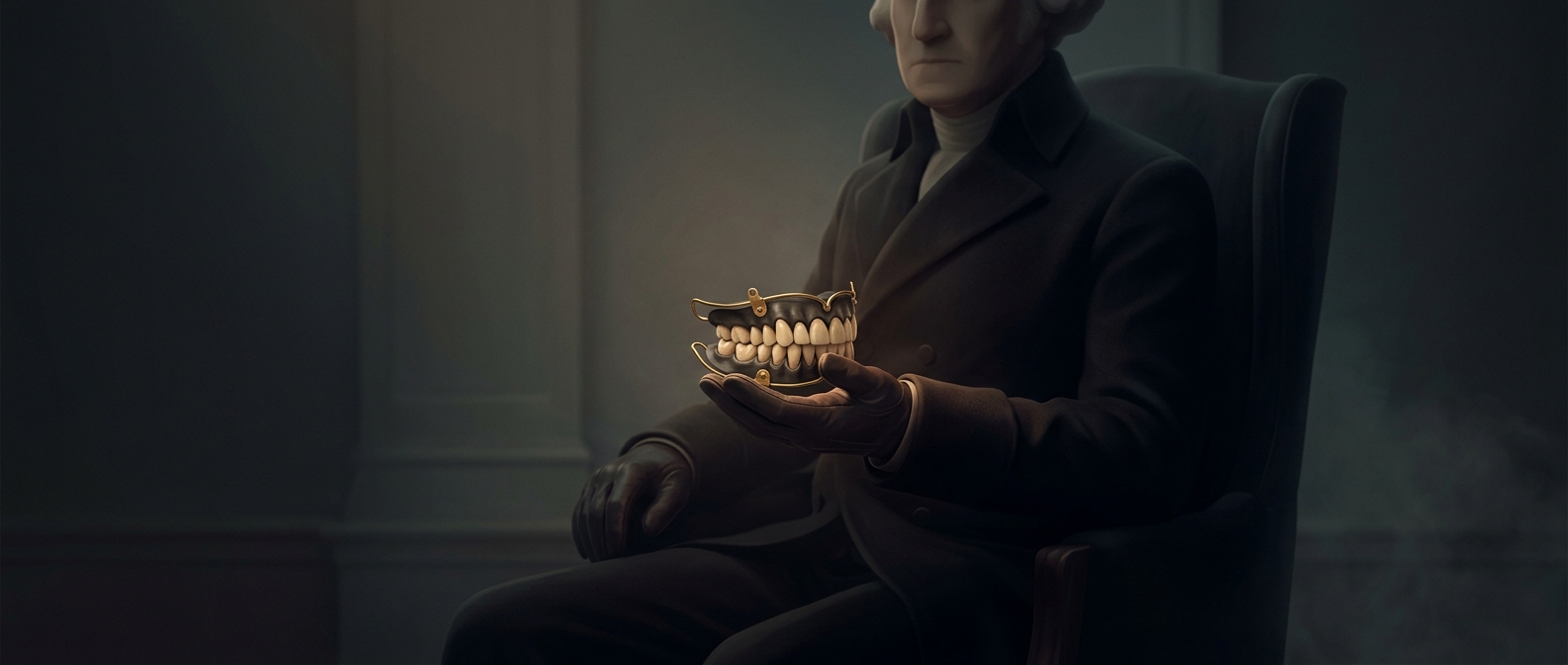George Washington's dentures included teeth from enslaved people