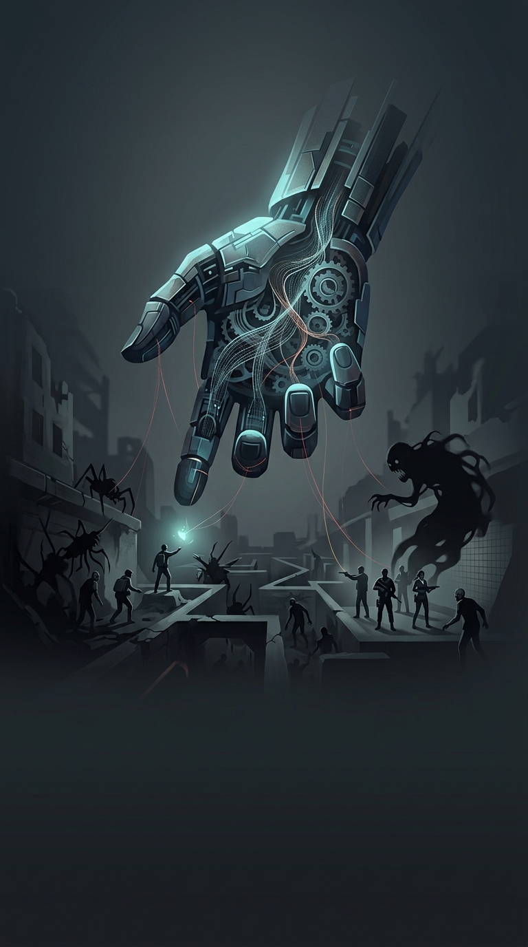 Left 4 Dead использует алгоритмический «Игровой Мастер» (AI Director), который мониторит уровень вашего стресса, здоровье и патроны, динамически подстраивая темп…