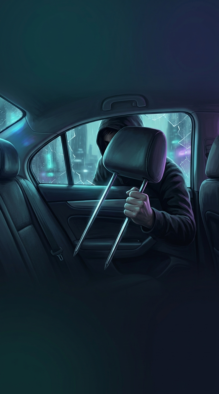 Your car seat headrest is completely detachable for a chillingly specific, life-saving reason. What is it?