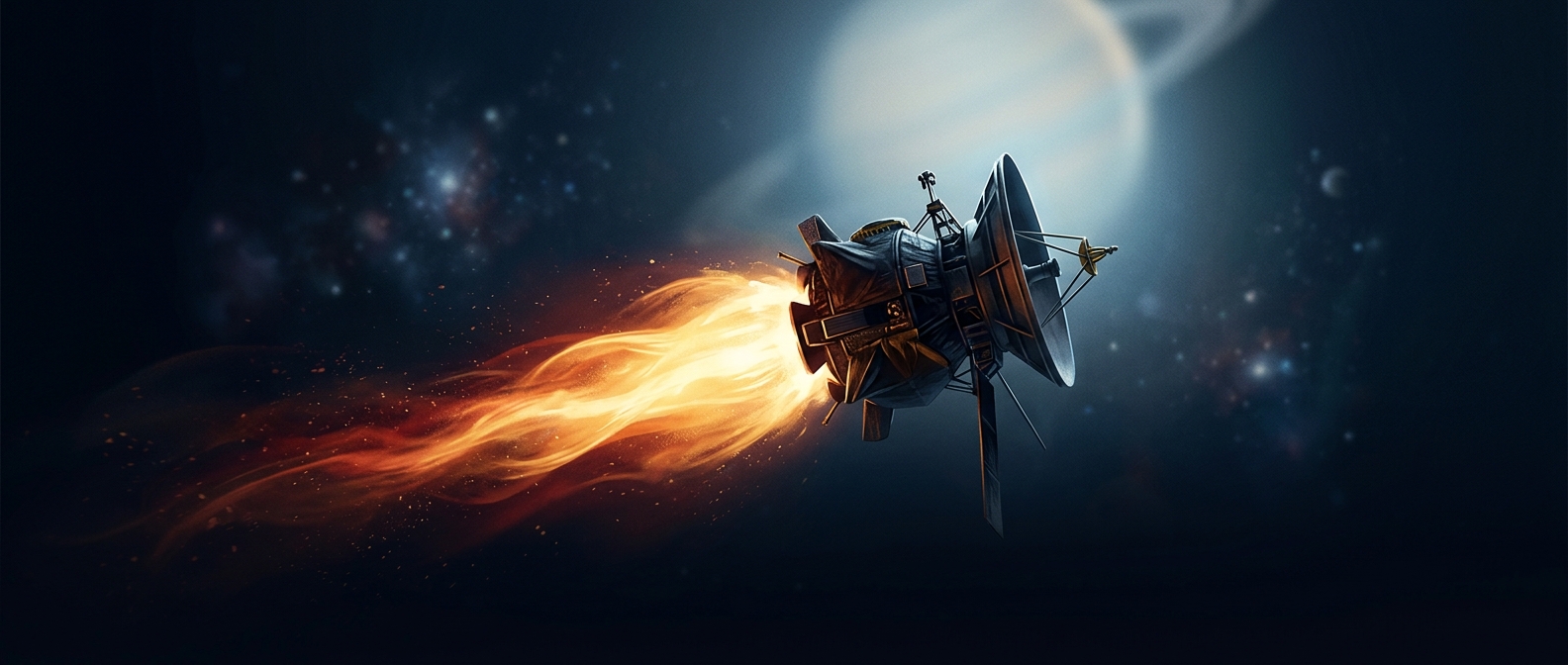 The spacecraft that slowed itself with heat