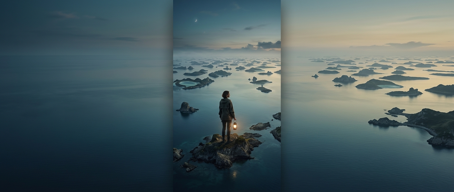 Earth features over one hundred thousand islands