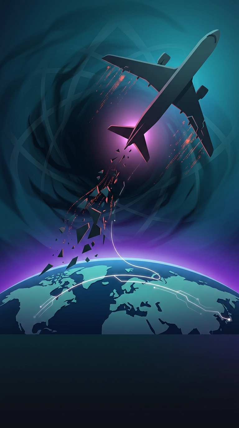 Why do commercial flights from Los Angeles to Tokyo completely avoid flying straight over the Pacific Ocean?