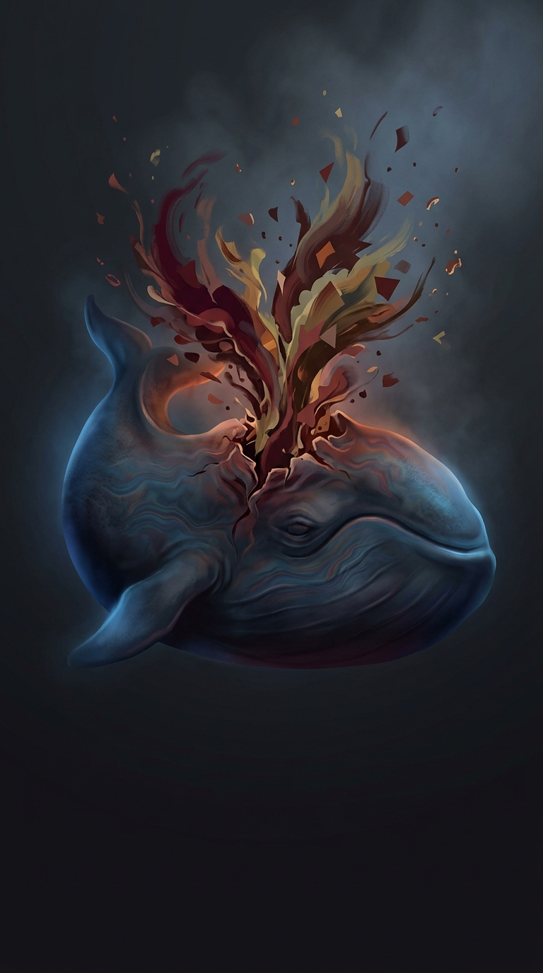Decomposing whale carcasses will frequently explode with tremendous force if left stranded on a beach because the massive layers of blubber trap the volatile methane and hydrogen…