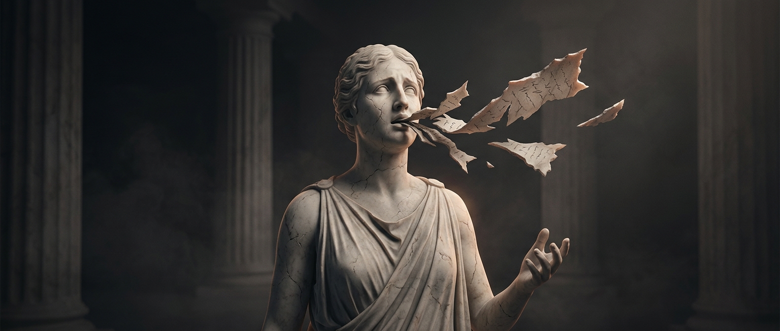 Sarcasm once meant tearing flesh