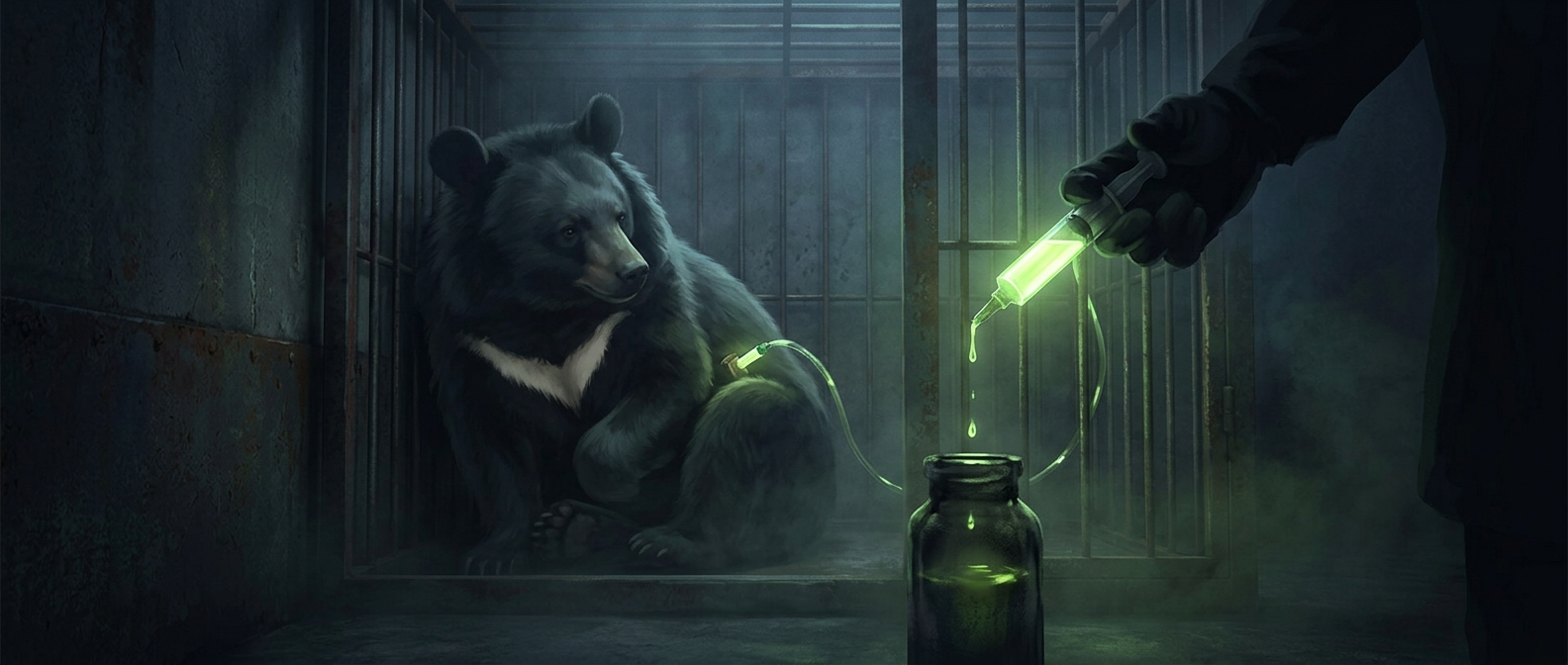 Why bears are farmed for their bile