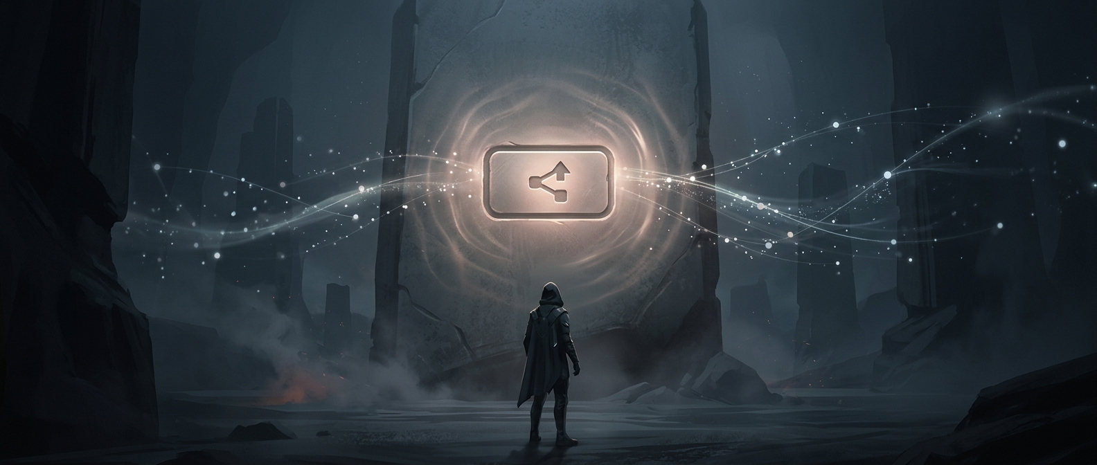 The PS4 added a button just for sharing