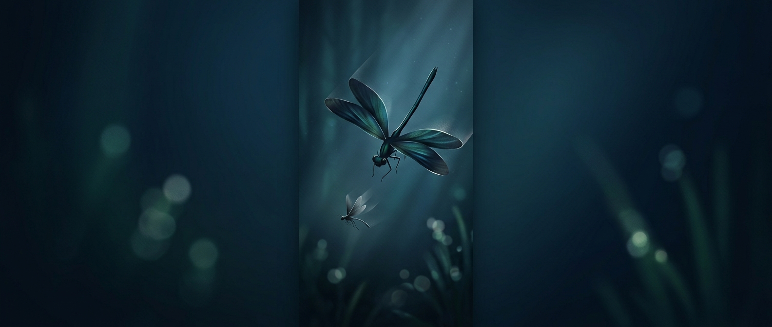 Dragonflies intercept prey instead of chasing it