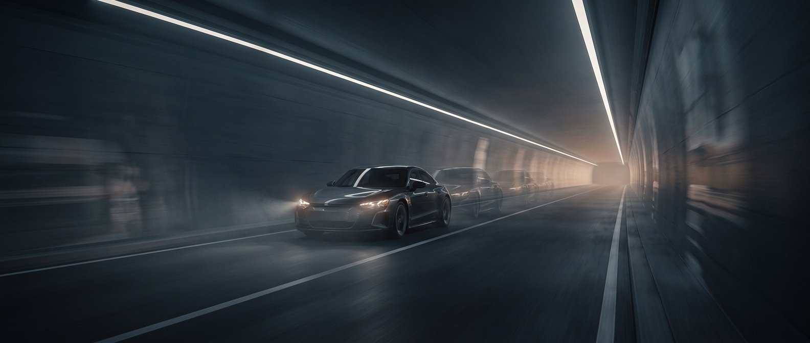 Why tunnels make you speed up