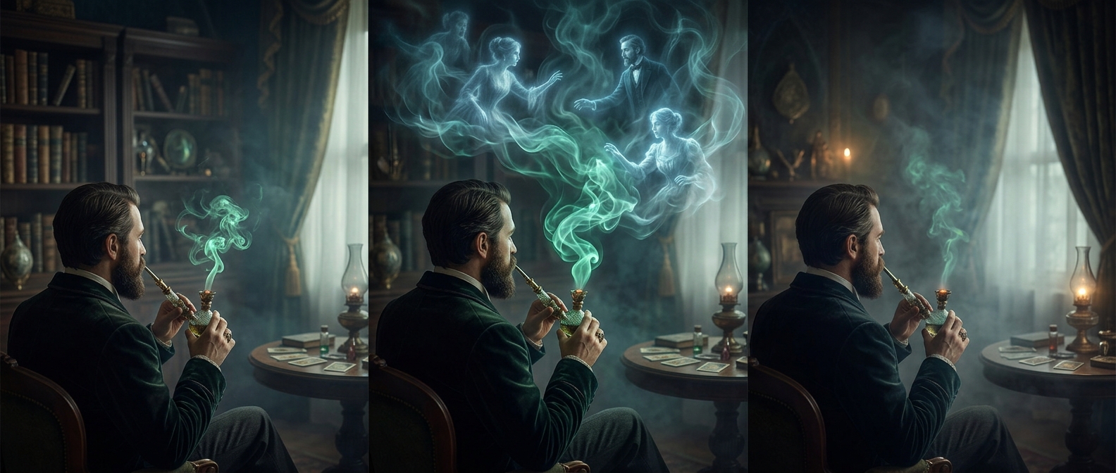 Paschal Beverly Randolph was a nineteenth-century mystic who claimed hashish was the key to seeing dead spirits