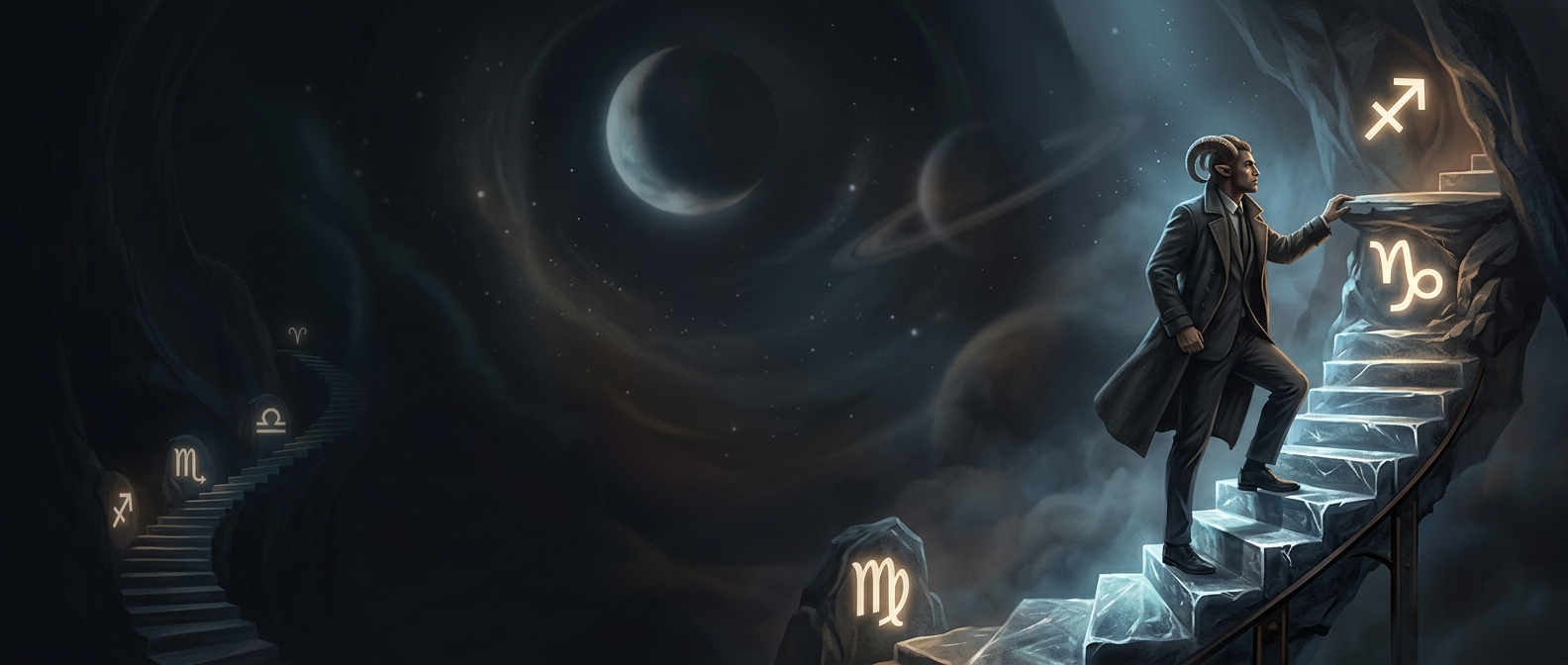 Capricorn treats the zodiac like a corporate ladder