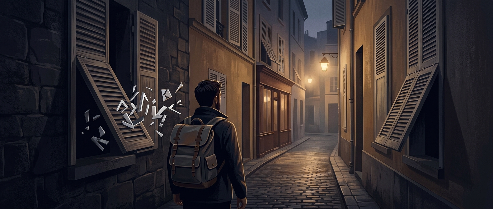 French locals actively refuse your broken English