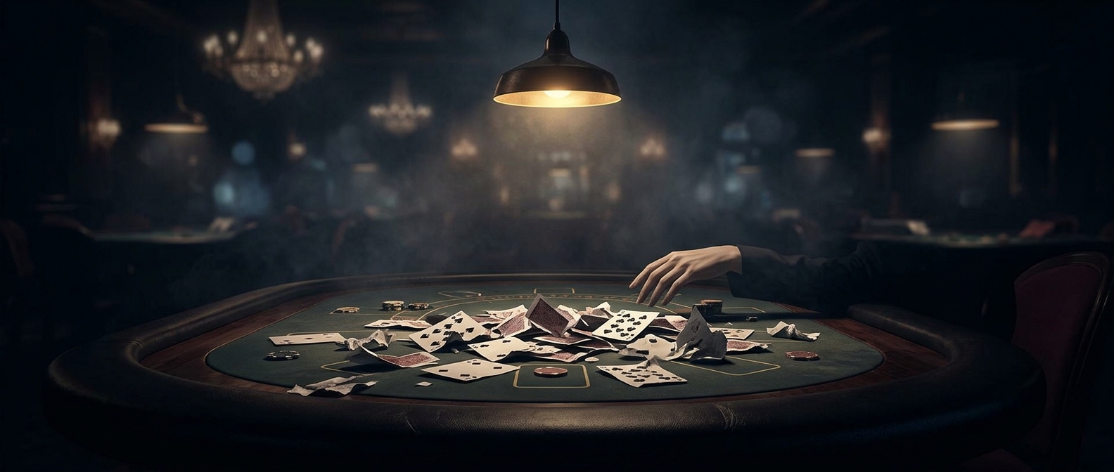 Baccarat players can tear their cards to pieces
