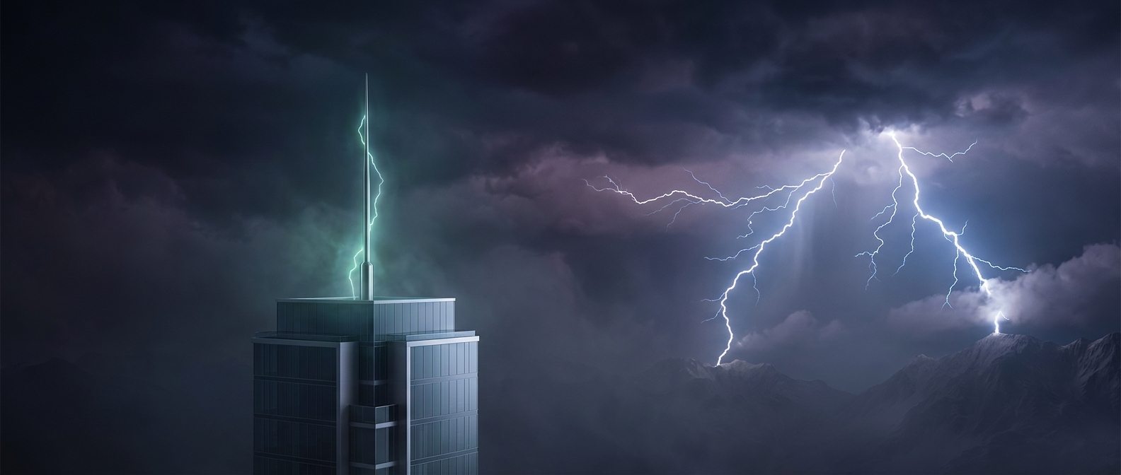 Lightning rods don’t attract lightning after all