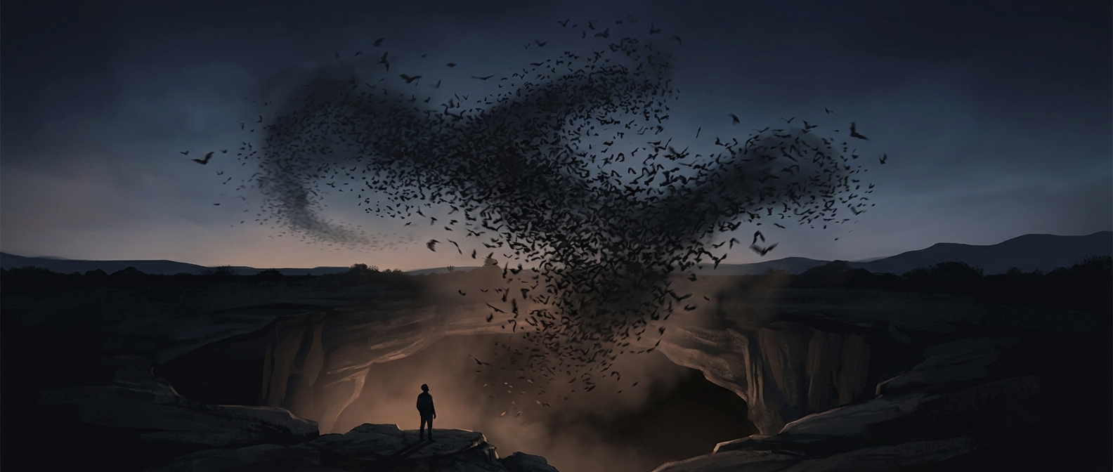 Millions of Mexican free-tailed bats colonize Texas