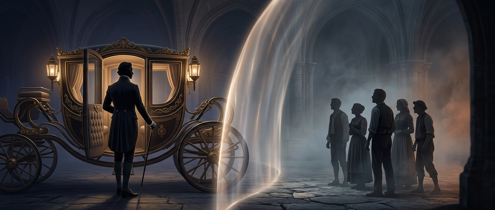 Aristocrats refused to share carriages with lower classes